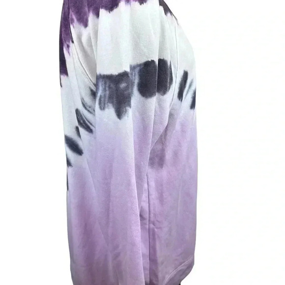Livi Active purple tie dye sweatshirt size 14/16 - Picture 3 of 8